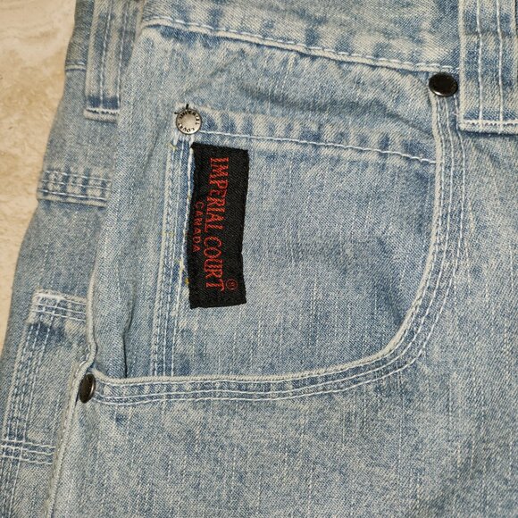 Imperial Court Denim Jean bahama length Shorts - Picture 2 of 8